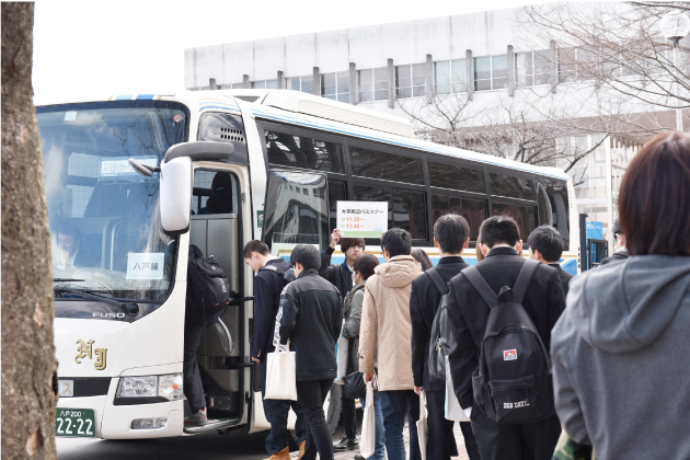 大学周辺バスツアー1