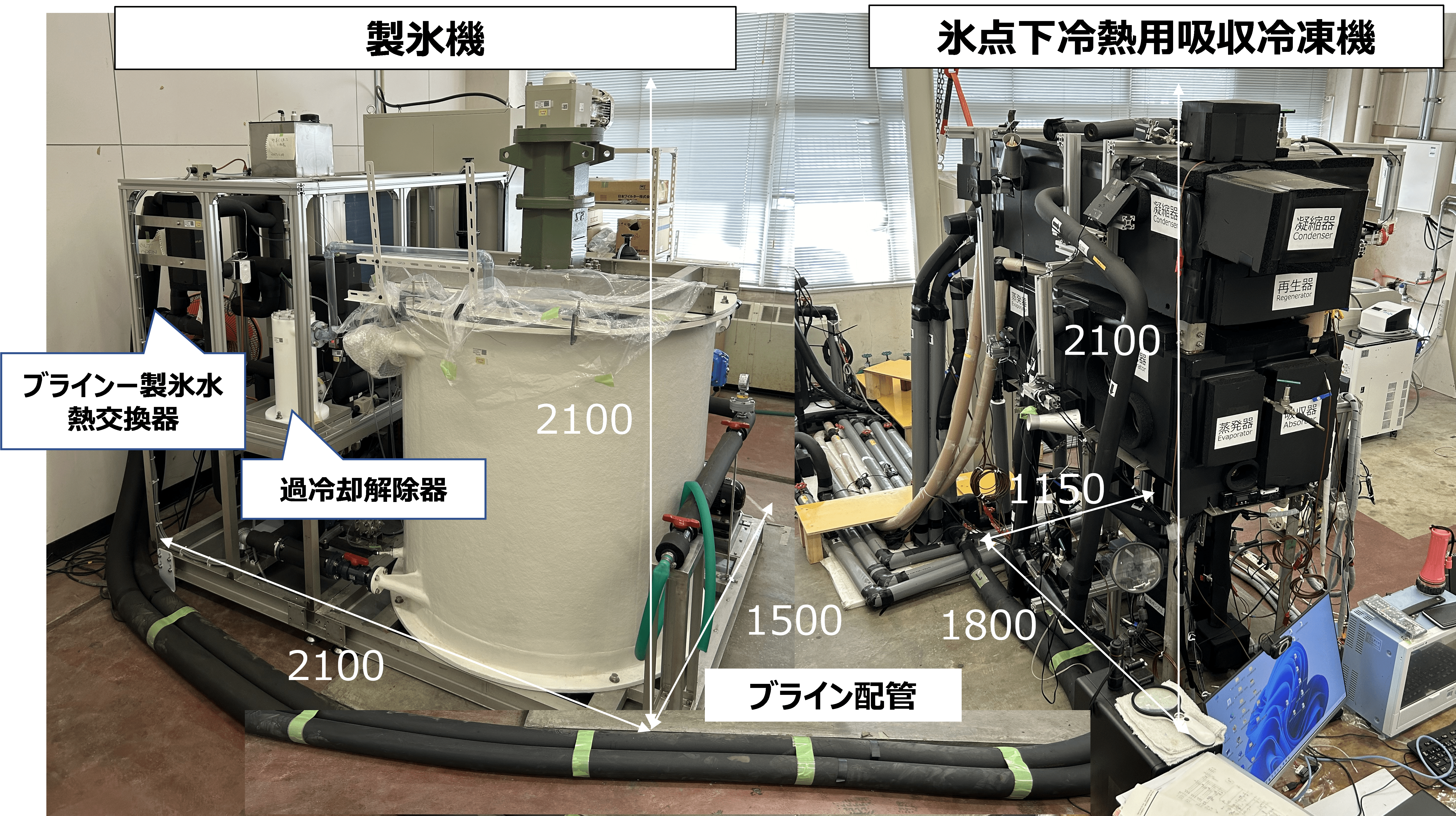 温水を使用した氷スラリー製造の連続化に成功― 未利用熱を活用し、高い