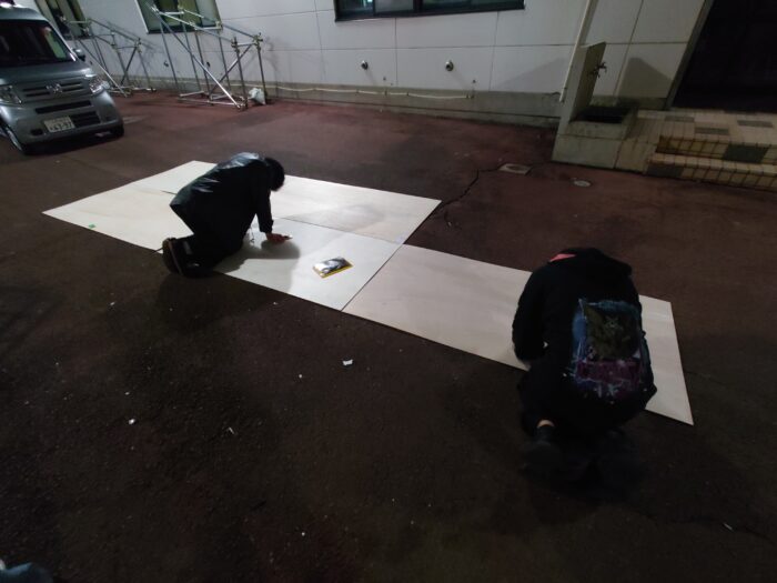 学園祭実行委員会_作業風景